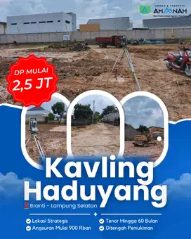 TANAH MURAH & STRATEGIS DI DEKAT BANDARA BRANTI - LAMPUNG SELATAN