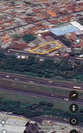 Dijual Tanah Baranangsiang Kota Bogor Akses Tol dekat Terminal