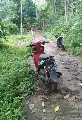 Tanah kebun akses mobil, ke jln raya 3 menitan