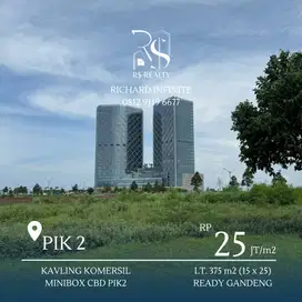 Kavling Komersial Minibox CBD PIK 2 375m2