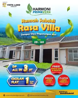 Rumah subsidi Rasa Villa
