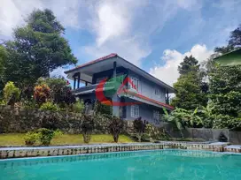 Dijual Rumah Villa Kebun private pool di dekat The Jungle Bogor