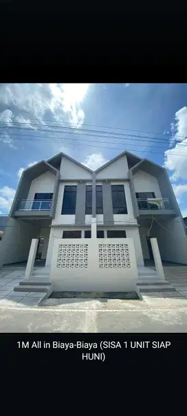 Rumah 2 lantai siap huni 3kt dan 3km dkt ke poros pettarani