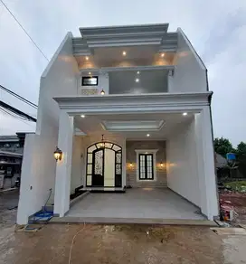 Jual Rumah Classic Modern Dekat Gerbang Toll Cijago Kukusan Beji Depok