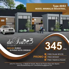 RUMAH MURAH MINIMALIS PUSAT KOTA CIREBON DEKAT JL CIPTO