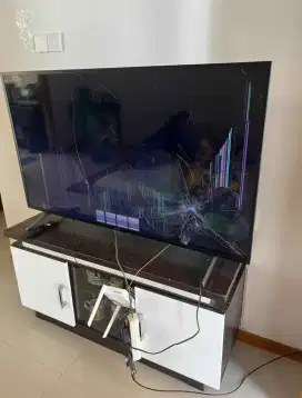 JUAL TV Sony BRAVIA (Android TV) 55' LCD PECAH