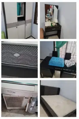 Dijual set alat² RT spring bed merk 200 × 180 dl