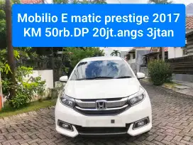 Mobilio E matic prestige 2017,km50rb,pjk new.nyacat kualat.total ori