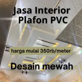 Plafon PVC terima beres