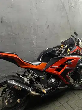Dijual Kawasaki Ninja 250 FI ABS Limited Edition 2014 Full Modif