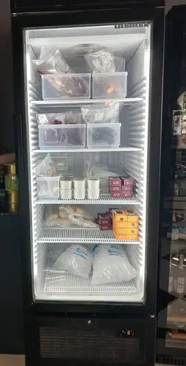 JUAL UPRIGHT SHOWCASE FREEZER LIEBHERR