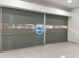 Pasang Rolling Door One Sheet, Rolling Door Perforated Terpercaya