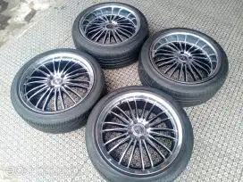 Velg lenso R17 pcd 4x100 untuk vios Mobilio jazz yaris dll