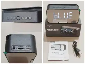 Speaker Bluetooth Dengan Jam