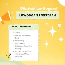 Lowongan pekerjaan