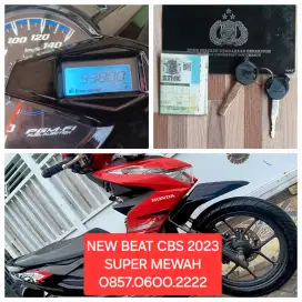 Super istimewah NEW HONDA BEAT CBS 2023.pajak baru