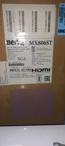 Proyektor BENQ MX806ST