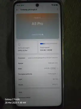 Oppo A5 pro baru 1 minggu pemakaian