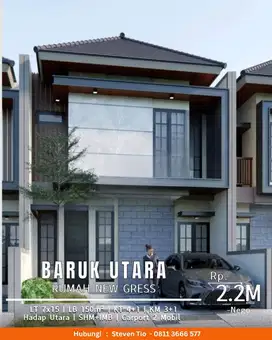 HOT LISTING NEW GRESS HOME  Baruk Utara