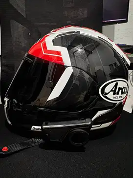 RX-7V EVO JR65 Helmet + Sena 60 Svisor dark smoke