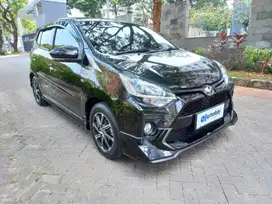 TDP 5jt Toyota Agya 1.2 G TRD Sportivo Bensin-MT 2020 Hitam