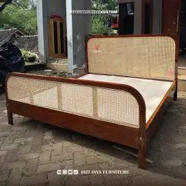 Dipan rotan / Dipan minimalis / Dipan rotan murah