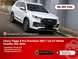 [ PANORAMIC ] Chery Tiggo 8 Pro Premium 390 T 2.0 AT White 2022/2023