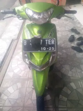 YAMAHA MIO SPORTY HIJAU 2010 B DKI PJK hidup