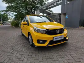 TDP 5Jt ! Honda Brio Satya 1.2 E Bensin-AT 2019 Kuning