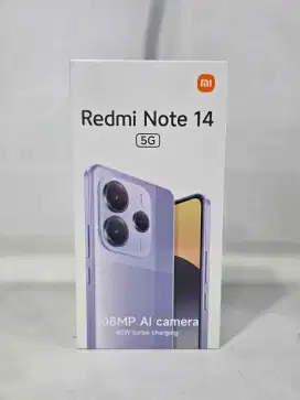 PROMO REDMI NOTE 14 5G NEW SEGEL GARANSI RESMI & DAZZLE PROTECTION
