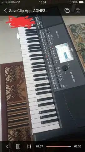 Dijual Keyboard bekas Pa - 600 Qt masih segel no minus stock terbatas