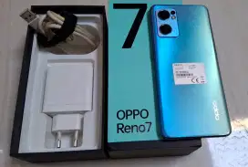 Oppo Reno 7 5G, Ram 8+8/256, komplit, mulus.