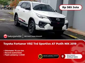 [ PAJAK PANJANG ] Toyota Fortuner Vrz Trd Sportivo AT Putih 2019/2020