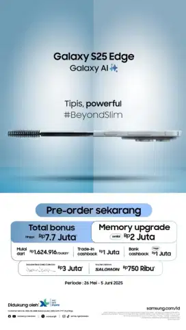 Pre Order Samsung Galaxy S25 Edge