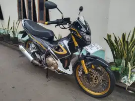 Satria F 2014 lengkap bagus