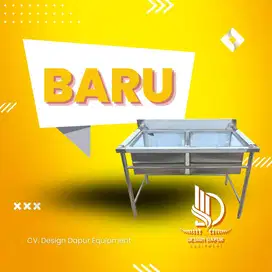 Sink Double Bowl Steanless Steel 120x70x82