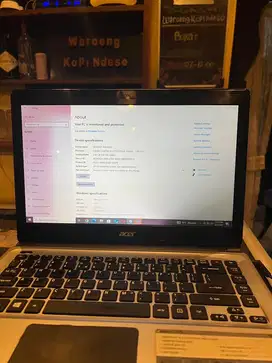 laptop acer aspire  i-3 seri e1-470