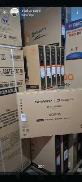 Tv coocaa smart tv 32ninc segel garansi resmi bisa cod antr