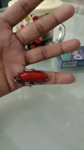 Akik pandan merah
