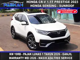 Bunga=4.5% SUNROOFKM=19k PAJAK=Juni26 Honda CRV Prestige 2023 SENSING