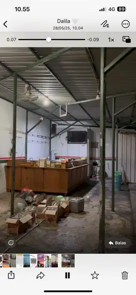 Meja Bar Warkop