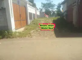 JUAL TANAH RATA PERSEGI AKSES MOBIL LOKASI STRATEGIS