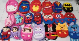 TAS RANSEL ANAK KARAKTER IMPORT PREMIUM