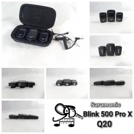 SARAMONIC BLINK 500 PRO X Q20 MIC LAVALIER WIRELESS BLUETOOTH