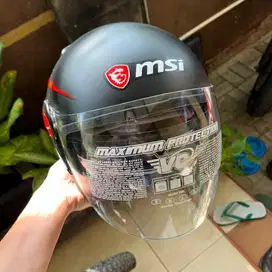 Helm Motor Half Face MSI