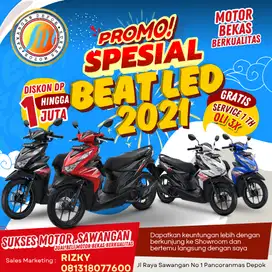 PROMO DISKON BEAT SERIES TH 2021 UP TO SAMPE 1 JT AN YUK DI ORDER
