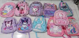 TAS RANSEL ANAK KARAKTER TAS ANAK PAUD TK SD IMPORT PREMIUM TAS 3D