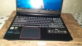 Acer Nitro 5 Core i5 gen 10 GTX 1650 fullset