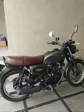 Kawasaki W175 SE Hijau Army Thn 2022