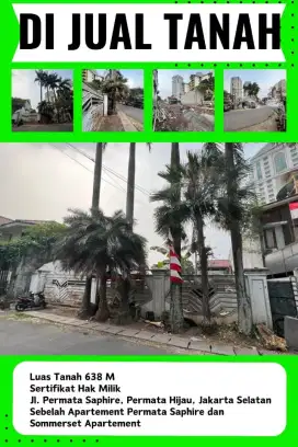 JUAL BU TANAH STRATEGIS DEKAT APARTEMEN JAKSEL!!